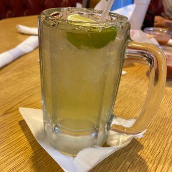 Tino's Too Mexican Restaurant - House margarita on the rocks - Mexican Near Me - Plano, Texas