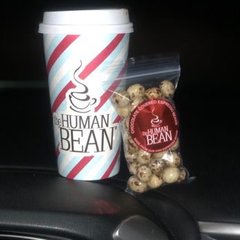 The Human Bean - Pumpkin Latte with their infamous choc covered coffee beans - Coffee & Tea Near Me - Morro Bay, California The Human Bean - Pumpkin Latte with their infamous choc covered coffee beans - Coffee & Tea Near Me - Morro Bay, California