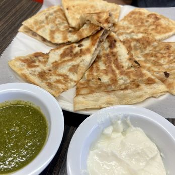 Kabul Corner - Beef Bolani (comes with chutney and yogurt) - Afghan Near Me - Tucson, Arizona