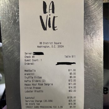 La Vie - Cocktail Bars Near Me - Washington, DC, District of Columbia