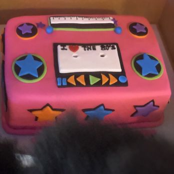 Tiara Cakes - 80's theme party cassette tape - Bakeries Near Me - Houston, Texas