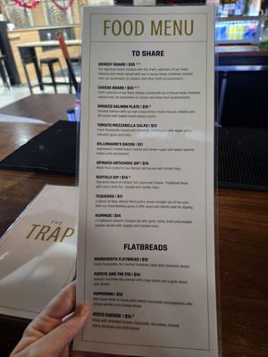Menu photo 3 The Trap Winter Park, FL