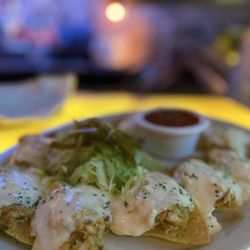 Cafe Gecko Fairview - Sour Cream Chicken Nachos