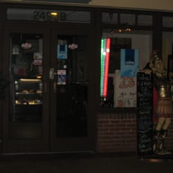 More Italian Pizza Bistro - Outside view, after closing for the night