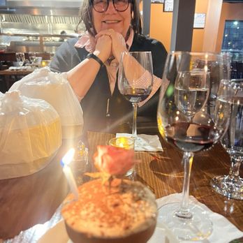 Casa Di Luigi - It was my birthday and they gave me the tiramisu as a surprise. What a beautiful presentation and it was the best I've ever had. - Italian Near Me - Rolling Meadows, Illinois Casa Di Luigi - It was my birthday and they gave me the tiramisu as a surprise. What a beautiful presentation and it was the best I've ever had. - Italian Near Me - Rolling Meadows, Illinois