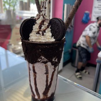 Monster Shakes - Oreo Cookie Coma - Ice Cream & Frozen Yogurt Near Me - Palm Springs, California Monster Shakes - Oreo Cookie Coma - Ice Cream & Frozen Yogurt Near Me - Palm Springs, California