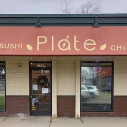 Exterior outside entrance of Plate Sushi & Chicken - Suite front - Ann Arbor, Michigan Exterior outside entrance of Plate Sushi & Chicken - Suite front - Ann Arbor, Michigan