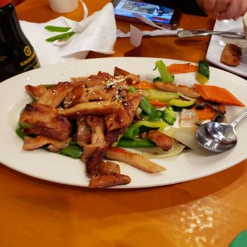Orient Sushi Grill - Chicken Teriyaki ( after my son and husband ate it) - Sushi Bars Near Me - Gilbert, Arizona Orient Sushi Grill - Chicken Teriyaki ( after my son and husband ate it) - Sushi Bars Near Me - Gilbert, Arizona
