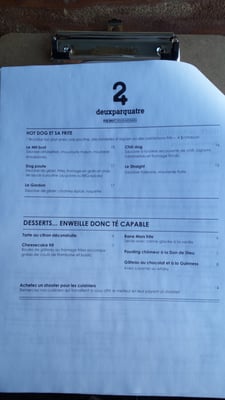 Menu photo 1 Deuxparquatre - Pub Brut Rouyn-Noranda, QC