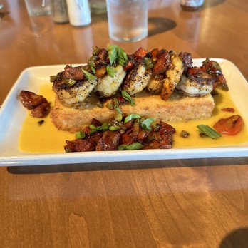 Civil Libation - Shrimp n grits cake - New American Near Me - Virginia Beach, Virginia