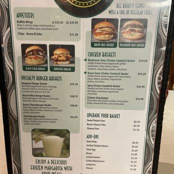 Hubcap Grill - the menu for the hubcap - Burgers Near Me - Houston, Texas