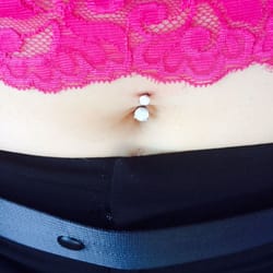 Marc's Tattooing Wilkes Barre - Navel re-pierce by Crystal