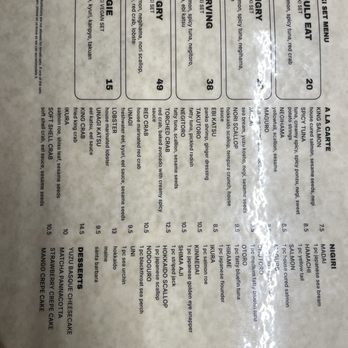 Nori Handroll Bar - Menu - Sushi Bars Near Me - Dallas, Texas Nori Handroll Bar - Menu - Sushi Bars Near Me - Dallas, Texas