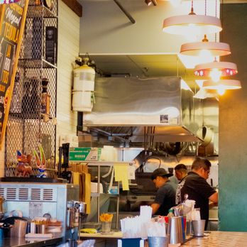 Mala Madre Taqueria - Inside: open kitchen - Tacos Near Me - Westbury, New York Mala Madre Taqueria - Inside: open kitchen - Tacos Near Me - Westbury, New York