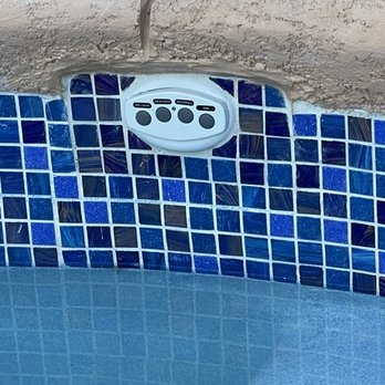 Refresh Pool Tile - Repair of tile around spa controller. Work of Art by David. - Pool Cleaners Near Me - Las Vegas, Nevada