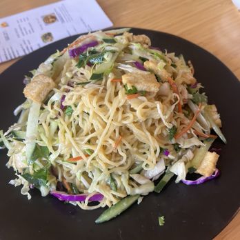 Fusion Fare Restaurant - Miso Ginger Noodles - Szechuan Near Me - Santa Cruz, California