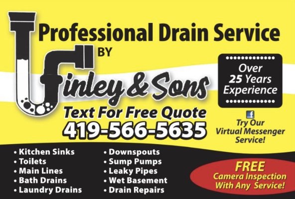 Finley & Sons Plumbing and Drains