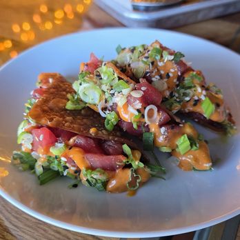 The Tortilla Project - Tuna poke tacos, my favorite - Tacos Near Me - Baldwin Place, New York