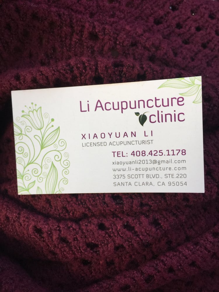 LI ACUPUNCTURE CLINIC Updated October 2024 35 Reviews 3375 Scott
