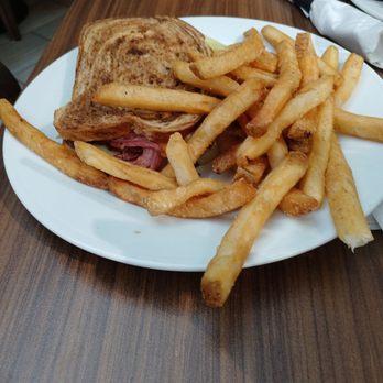 Bistro 58 - Ruben sandwich and fries - New American Near Me - Islandia, New York Bistro 58 - Ruben sandwich and fries - New American Near Me - Islandia, New York