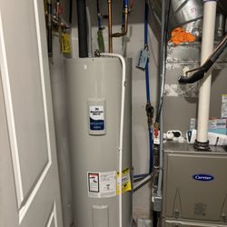 ENT Plumbing - ENT replaces water heater for customer in need!