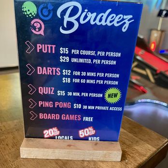 Birdeez - Recreation Centers Near Me - Reno, Nevada
