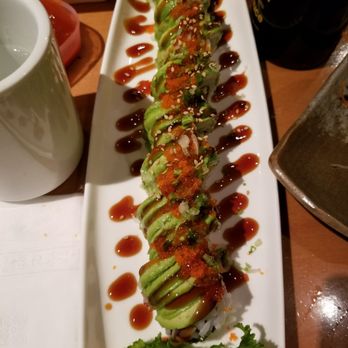 Ariyoshi - Dragon roll - Japanese Near Me - Sunnyside, New York Ariyoshi - Dragon roll - Japanese Near Me - Sunnyside, New York