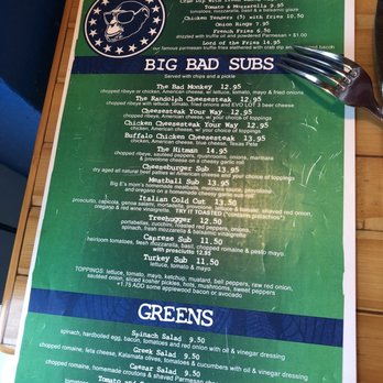 Bad Monkey - Appetizers, Subs and Salads! - Burgers Near Me - Ocean City, Maryland