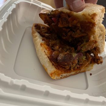 Corazon Cocina - Bread, meat, pickled onions. For $15? Highway robbery. - Mexican Near Me - Santa Barbara, California Corazon Cocina - Bread, meat, pickled onions. For $15? Highway robbery. - Mexican Near Me - Santa Barbara, California