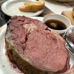 Sebastian's Steak House - 22oz Prime Rib, medium rare.