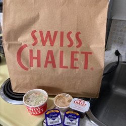 Swiss Chalet - What is love ? Dinner order from a friend all the waaay from California! #just cause