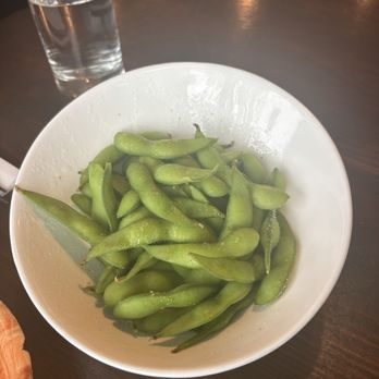 THeKOi - Edamame with Truffle Salt - Sushi Bars Near Me - Bellevue, Washington