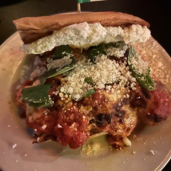 Lucky Horseshoe Lounge - Parmesan Meatball Sub - Lounges Near Me - Portland, Oregon