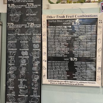 Try Again Beverage House - Menu - Bubble Tea Near Me - Calgary, Alberta