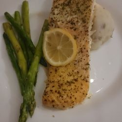 The River View - Wedding entree Salmon
