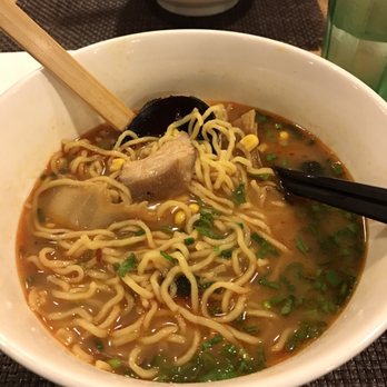 Sakuramen - Spicy miso. Delicious, flavorful broth. Get this if you like some heat with your noodles! - Asian Fusion Near Me - Washington, DC, District of Columbia Sakuramen - Spicy miso. Delicious, flavorful broth. Get this if you like some heat with your noodles! - Asian Fusion Near Me - Washington, DC, District of Columbia