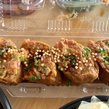Mama Kim’s - Spicy Ahi Inari - Poke Near Me - Honolulu, Hawaii Mama Kim’s - Spicy Ahi Inari - Poke Near Me - Honolulu, Hawaii