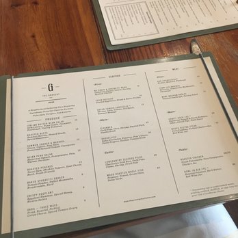 The Grocery - Menu changes frequently - Southern Near Me - Charleston, South Carolina The Grocery - Menu changes frequently - Southern Near Me - Charleston, South Carolina