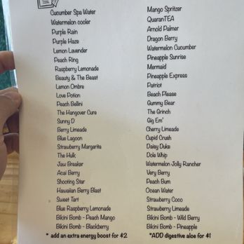 The Nutrition Locker - Menu as of September 2022 - Juice Bars & Smoothies Near Me - Bryan, Texas The Nutrition Locker - Menu as of September 2022 - Juice Bars & Smoothies Near Me - Bryan, Texas