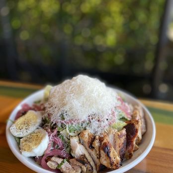 Shores Bar + Kitchen - Caesar salad with chicken - American Near Me - San Marcos, California Shores Bar + Kitchen - Caesar salad with chicken - American Near Me - San Marcos, California