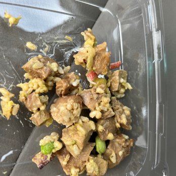 The Poké Company - Small Chicken Bowl had to take chicken out because it tastes rotten. :( - Poke Near Me - Delray Beach, Florida The Poké Company - Small Chicken Bowl had to take chicken out because it tastes rotten. :( - Poke Near Me - Delray Beach, Florida