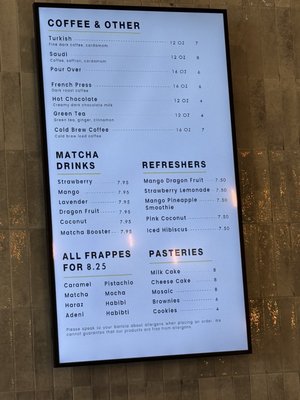 Menu photo 1 Haraz Coffee House Pflugerville Pflugerville, TX