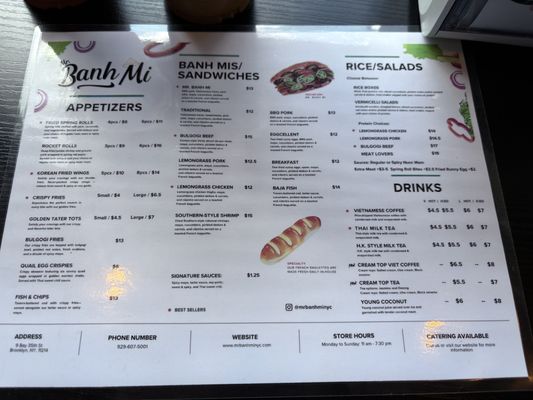 Menu photo 3 Mr. Banh Mi Brooklyn, NY Menu photo 3 Mr. Banh Mi Brooklyn, NY