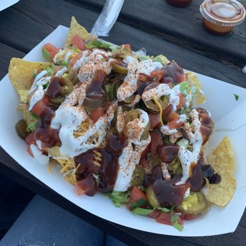 Johnsons BBQ Shack - Pulled pork nachos. Loaded! $11 - Barbeque Near Me - Bargersville, Indiana Johnsons BBQ Shack - Pulled pork nachos. Loaded! $11 - Barbeque Near Me - Bargersville, Indiana