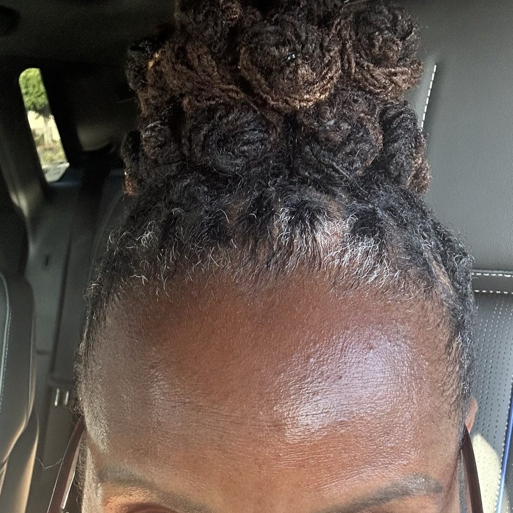 Words can't express the magic hands that Nathan has. My loc retwist and style came out so amazing. Trust me, you won't be disappointed. Words can't express the magic hands that Nathan has. My loc retwist and style came out so amazing. Trust me, you won't be disappointed.