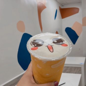 Happy Cup - Mango Salted Creme - Bubble Tea Near Me - Glendale, California Happy Cup - Mango Salted Creme - Bubble Tea Near Me - Glendale, California