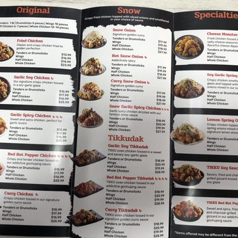 Choong Man Chicken - Menu - Chicken Shop Near Me - Davie, Florida Choong Man Chicken - Menu - Chicken Shop Near Me - Davie, Florida