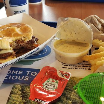Culver's - Mushroom Swiss burger - Fast Food Near Me - Colorado Springs, Colorado