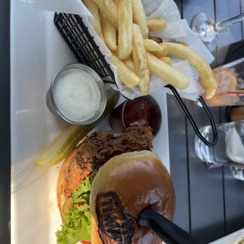 11 West - Buttermilk fried chicken sandwich - Salad Near Me - Canton, New York