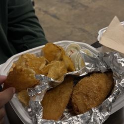 Catering by Bino’s - fish and chips
